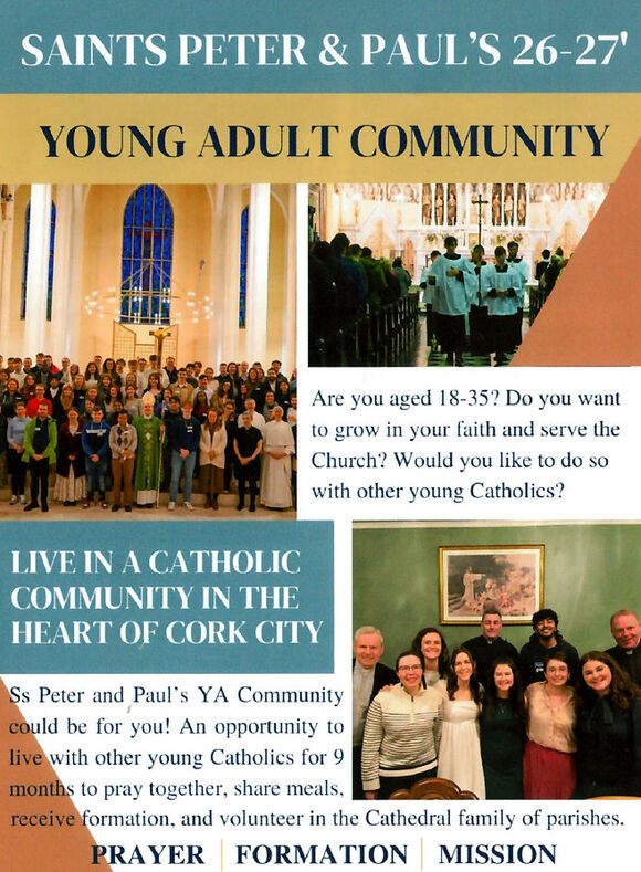 Saints Peter & Paul's 26-27 Young Adult Community