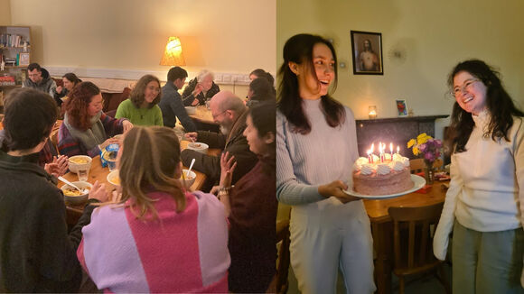 The Young Adult Community offers a unique opportunity to deepen your Catholic faith in fellowship with others